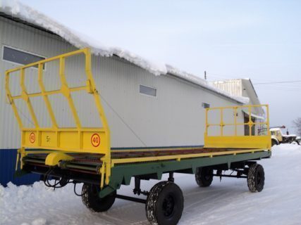 Прицеп рулоновоз ПР-5 c системой автоматической выгрузки (фото 4)