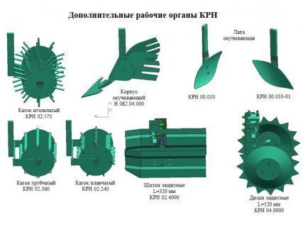 Культиватор для междурядной обработки и подкормки высокостебельных культур КРН-4,2 / 5,6 / 8,4 (фото 8)