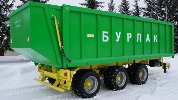 Полуприцеп с передвижной стеной ПТ-23 «Бурлак» (фото 4)
