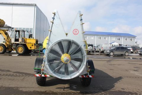Опрыскиватель прицепной вентиляторный ОПВ-2000 колонного типа (фото 5)
