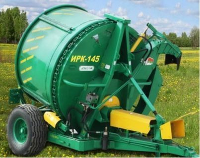 Измельчитель рулонов грубых кормов в рулонах ИРК-145