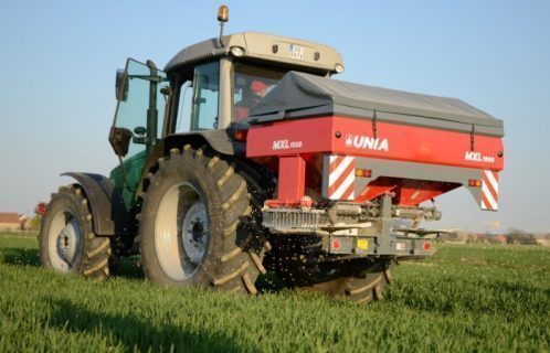 Разбрасыватель минеральных удобрений Unia MXL 1200 / 1600 / 2100 / 3000