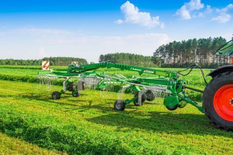 Грабли-валкообразователи SaMASZ DUO 680 / 740 двухроторные (фото 10)