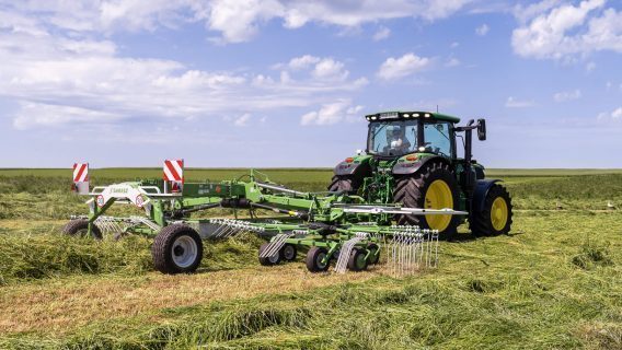 Грабли-валкообразователи SaMASZ Z2 780 / 840H двухроторные (фото 2)