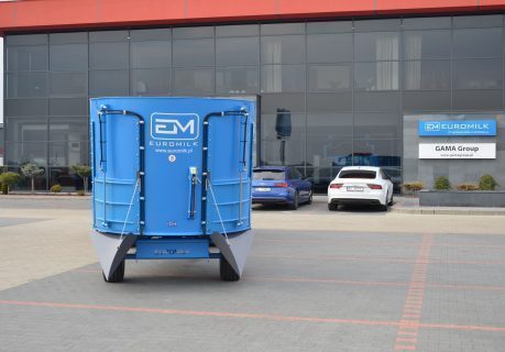 Измельчитель-смеситель-раздатчик кормов EuroMilk Rino Slim, FX, FXL, FXS, FXX, FXXS с вертикальным шнеком (фото 13)